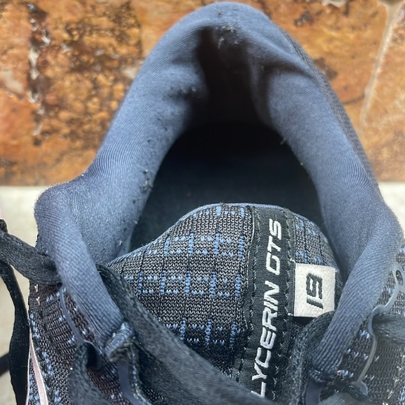 Brooks Glycerin 19 Running Sneakers Women’s Mesh Athletic Shoes Size 10B Black - Picture 4 of 16